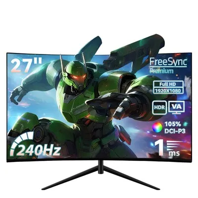 Rovesky 27- Inch Curved Gaming Monitor